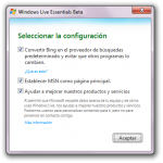 Tigueraje de Windows Live Essentials beta para Windows 7 y Vista